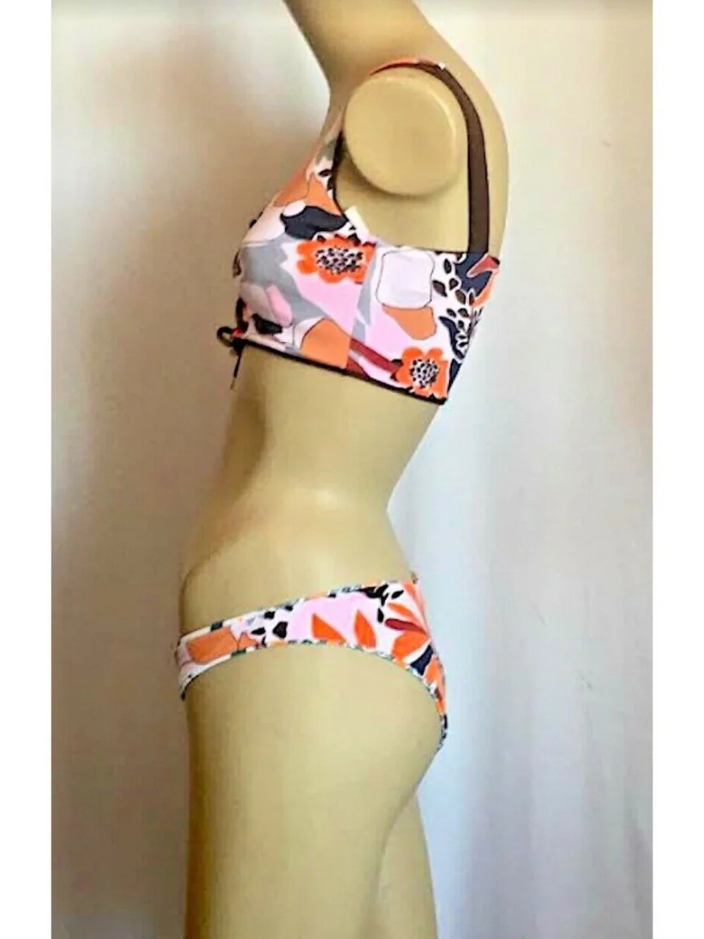 Maaji Nassau Allure V-cut Waist Band S Bikini Set Original bag Two in One Womens